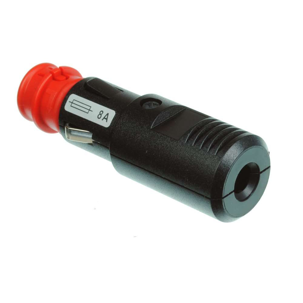 GELRHONR Auto-Zigarettenanzünder-Stecker auf O-Ring-Ösenklemme mit  An-/Aus-Schalter-Adapterkabel, 12 V-24 V, 12 AWG